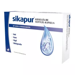 SIKAPUR Κάψουλες μαλακής γέλης πυριτικού οξέος με βιοτίνη, 30 τεμάχια