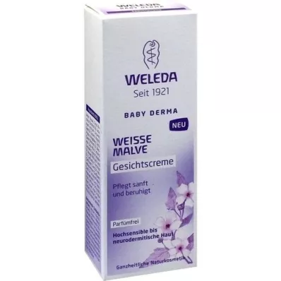 WELEDA Λευκή κρέμα προσώπου μολόχα, 50 ml