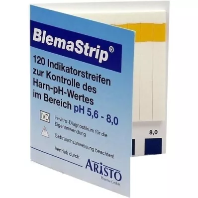 BLEMASTRIP Δοκιμαστικές ταινίες pH 5,6-8,0, 120 τεμάχια