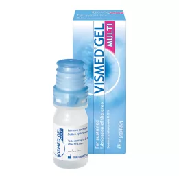 Οφθαλμικές σταγόνες Vismed Gel Multi, 10 ml