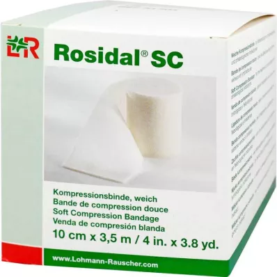 Συμπιεστικός επίδεσμος Rosidal SC μαλακός 10cmx3,5m, 1 τεμ