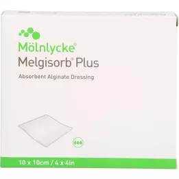 MELGISORB Συν αλγινικός επίδεσμος 10x10 cm αποστειρωμένος, 10 τεμάχια