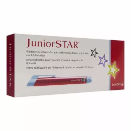JUNIORSTAR Συσκευή έγχυσης κόκκινη, 1 τεμάχιο