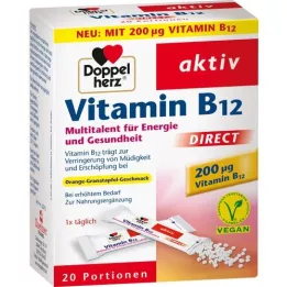DOPPELHERZ Βιταμίνη Β12 DIRECT Pellets, 20 τεμάχια