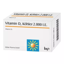 VITAMIN D3 KÖHLER κάψουλες 2.000 I.U., 120 τεμ