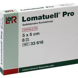 LOMATUELL Pro 5x5 cm αποστειρωμένο, 8 τεμ
