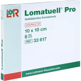 LOMATUELL Pro 10x10 cm αποστειρωμένο, 8 τεμ