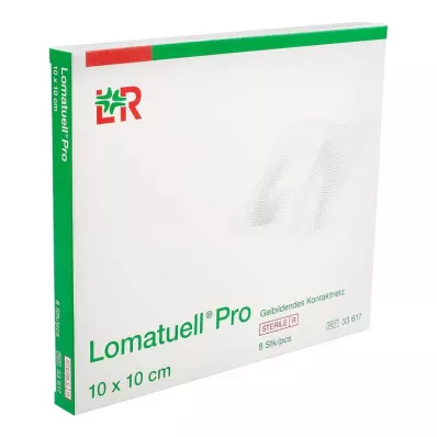 Lomatuell Pro 10x10 cm αποστειρωμένο, 8 τεμ Lomatuell Pro 10x10 cm αποστειρωμένο, 8 τεμ