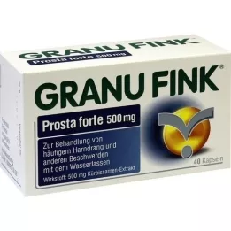GRANU FINK Prosta forte 500 mg σκληρές κάψουλες, 40 τεμάχια