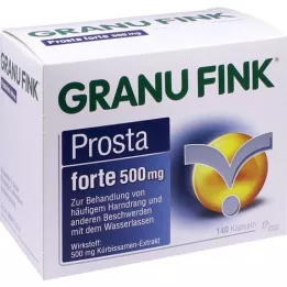 GRANU FINK Prosta forte 500 mg σκληρές κάψουλες, 140 τεμάχια