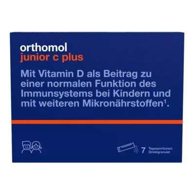 Orthomol Junior C plus κόκκοι, 7 τεμ