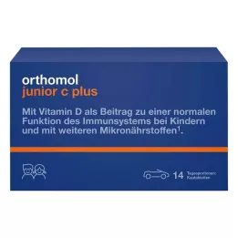 ORTHOMOL Junior C plus μασώμενα δισκία, 14 τεμάχια