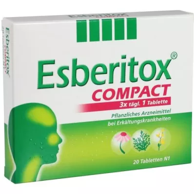 ESBERITOX COMPACT Δισκία, 20 τεμάχια