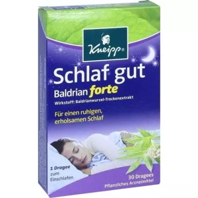 KNEIPP Sleep well Valerian forte δισκία, 30 τεμάχια