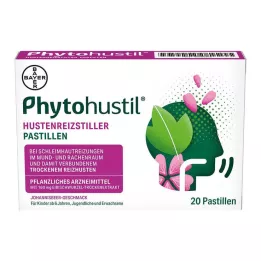 PHYTOHUSTIL Αντιβηχικές παστίλιες, 20 τεμάχια