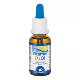 Έλαιο βιταμίνης D3 Dr.Jacobs drops, 20 ml