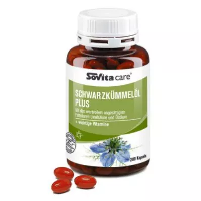 Sovita care Black Cumin Oil Plus (200 τεμάχια)