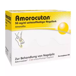 AMOROCUTAN 50 mg/ml βερνίκι νυχιών που περιέχει δραστικό συστατικό, 3 ml