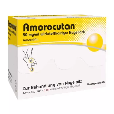 Amorocutan® 50 mg/ml ενεργό βερνίκι νυχιών, 3 ml