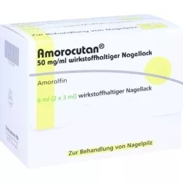 AMOROCUTAN 50 mg/ml βερνίκι νυχιών που περιέχει δραστικό συστατικό, 6 ml