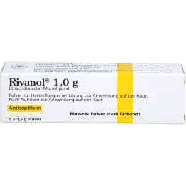 RIVANOL 1,0 g σκόνης, 5 τεμάχια