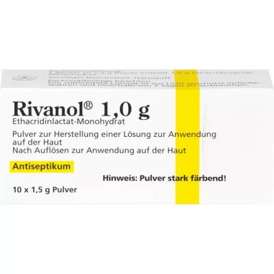 RIVANOL 1,0 g σκόνης, 10 τεμάχια