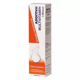 ADDITIVA Αναβράζοντα δισκία Multivit.+Mineral Orange R, 20 τεμάχια