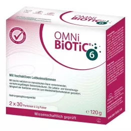 OMNI Διπλή συσκευασία σκόνης BiOTiC 6, 2X60 g