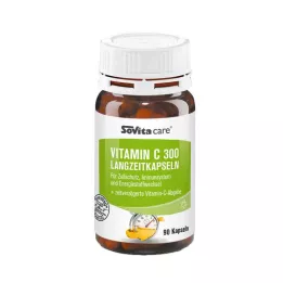 SOVITA CARE Βιταμίνη C 300 κάψουλες μακράς διάρκειας, 90 κάψουλες