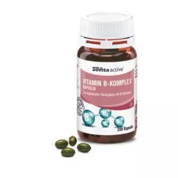 SOVITA ACTIVE Κάψουλες συμπλέγματος βιταμινών Β, 200 κάψουλες