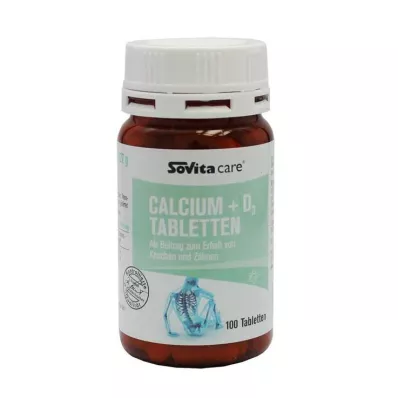 Sovita care δισκία Calcium + D3, 100 τεμ