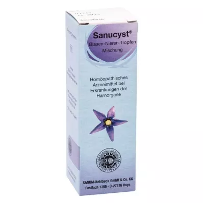 SANUCYST Σταγόνες ουροδόχου κύστης-νεφρών, 30 ml