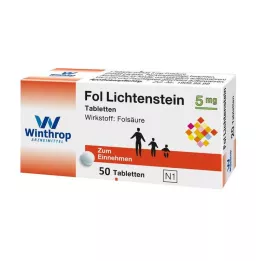 FOL Ταμπλέτες Lichtenstein 5 mg, 50 τεμάχια