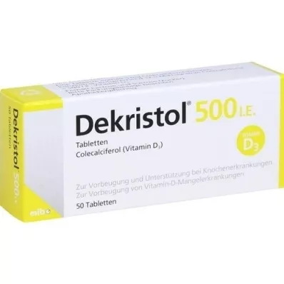 DEKRISTOL 500 δισκία I.U., 50 τεμάχια