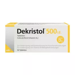 DEKRISTOL 500 δισκία I.U., 50 τεμάχια