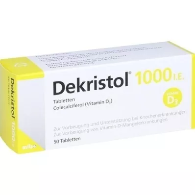 DEKRISTOL 1.000 δισκία I.U., 50 τεμάχια