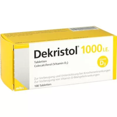 DEKRISTOL 1.000 δισκία I.U., 100 τεμάχια