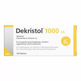 DEKRISTOL 1.000 δισκία I.U., 100 τεμάχια