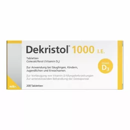 DEKRISTOL 1.000 δισκία I.U., 200 τεμάχια