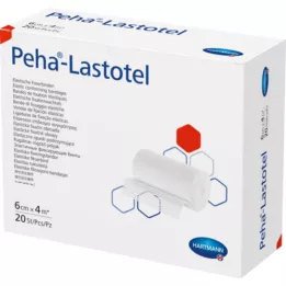 PEHA-LASTOTEL Επίδεσμος στερέωσης 6 cmx4 m, 20 τεμάχια