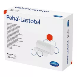 PEHA-LASTOTEL Επίδεσμος στερέωσης 6 cmx4 m, 20 τεμάχια