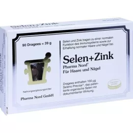 SELEN+ZINK Pharma Nord Dragees, 90 κάψουλες