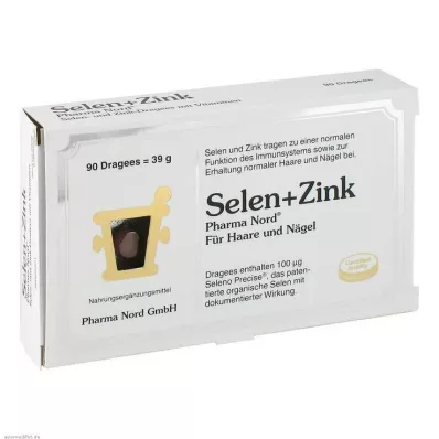 SELEN+ZINK Pharma Nord Dragees, 90 κάψουλες
