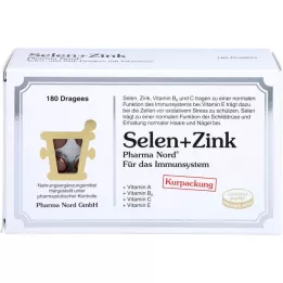 SELEN+ZINK Pharma Nord Dragees, 180 κάψουλες
