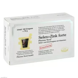 SELEN+ZINK Pharma Nord Dragees, 180 κάψουλες