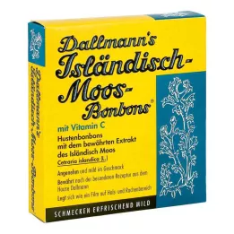 DALLMANNS Καραμέλες Ισλανδικού βρύου, 20 τμχ
