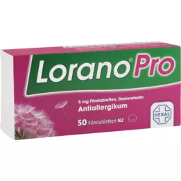 LORANOPRO επικαλυμμένα με λεπτό υμένιο δισκία των 5 mg, 50 τεμάχια