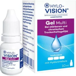 HYLO-VISION οφθαλμικές σταγόνες Gel multi, 10 ml
