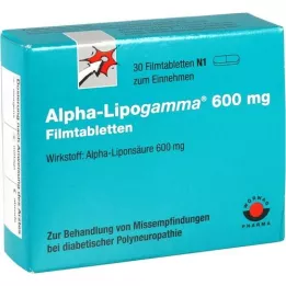 ALPHA-LIPOGAMMA 600 mg επικαλυμμένα με λεπτό υμένιο δισκία, 30 τεμάχια