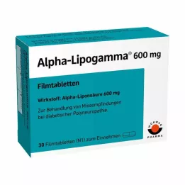 ALPHA-LIPOGAMMA 600 mg επικαλυμμένα με λεπτό υμένιο δισκία, 30 τεμάχια